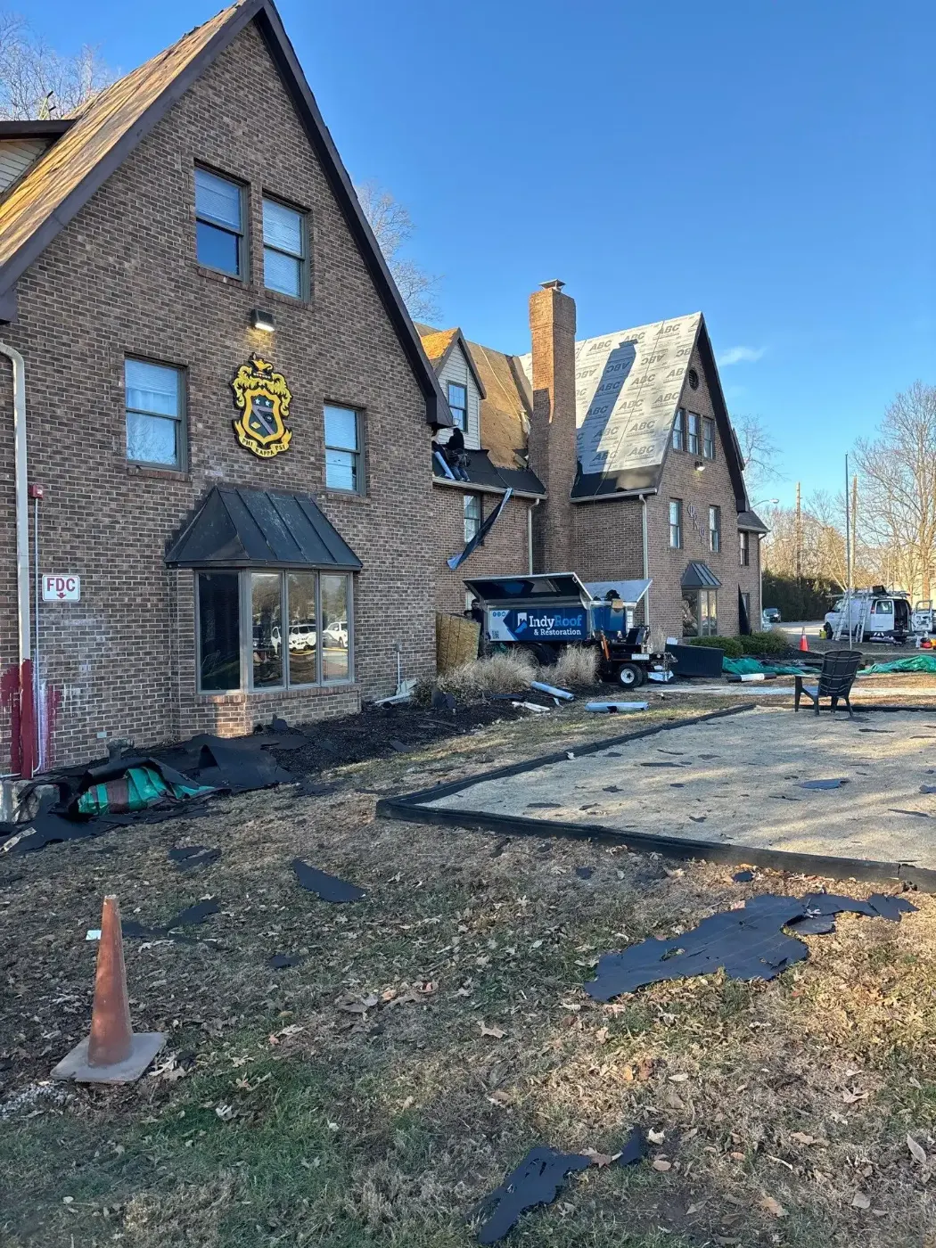 Commercial roof inspection documented in Daleville